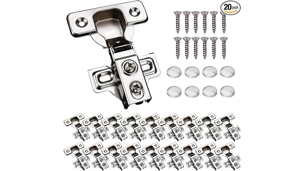 pack of soft close hinges
