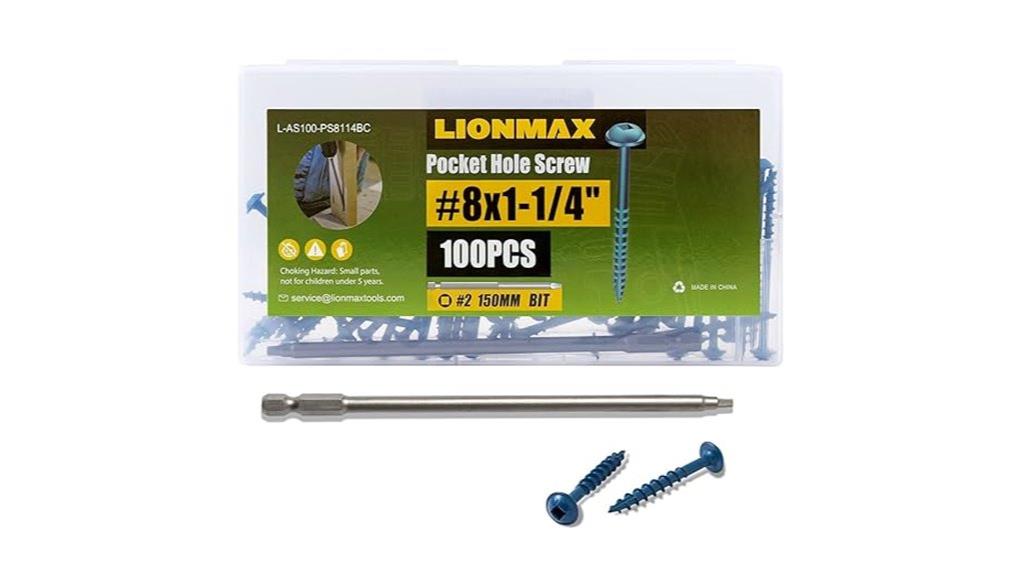 pocket hole screw set