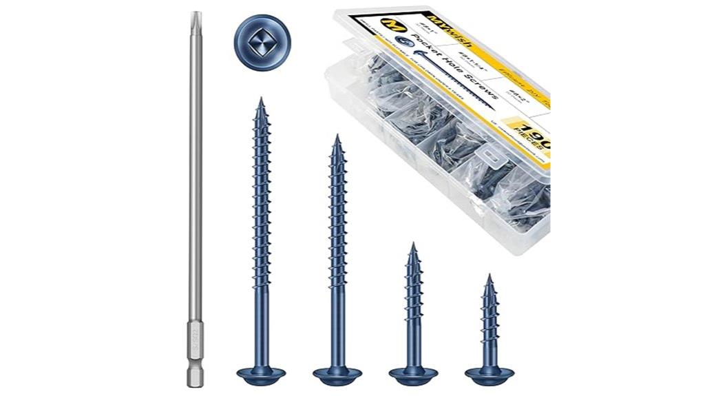 pocket screw assortment kit