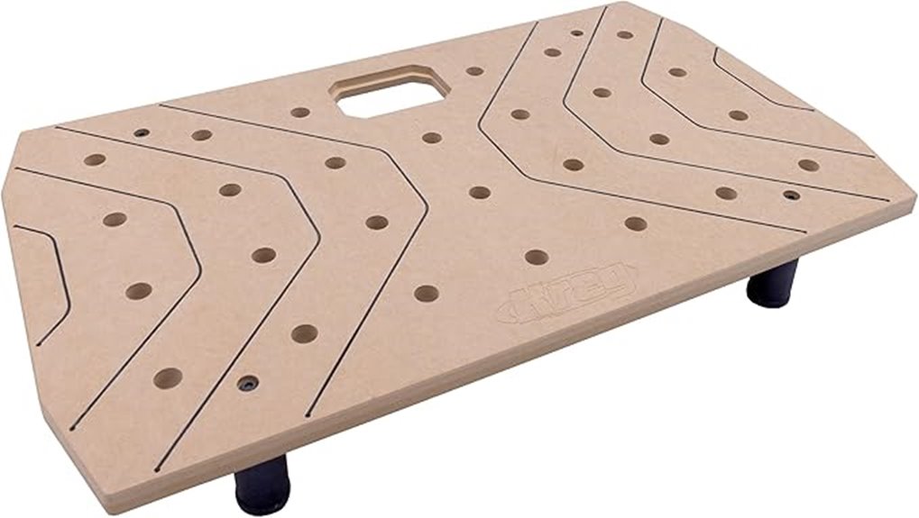 portable work surface accessory