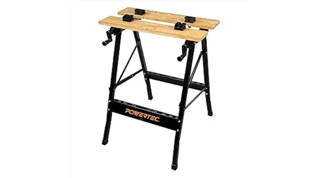 portable workbench with vise