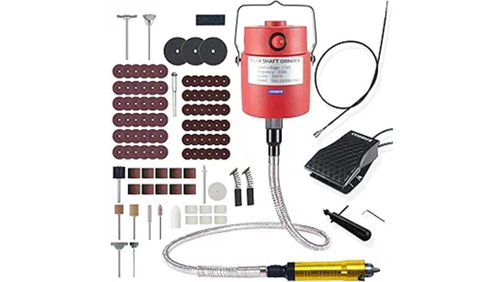powerful 560w grinder kit