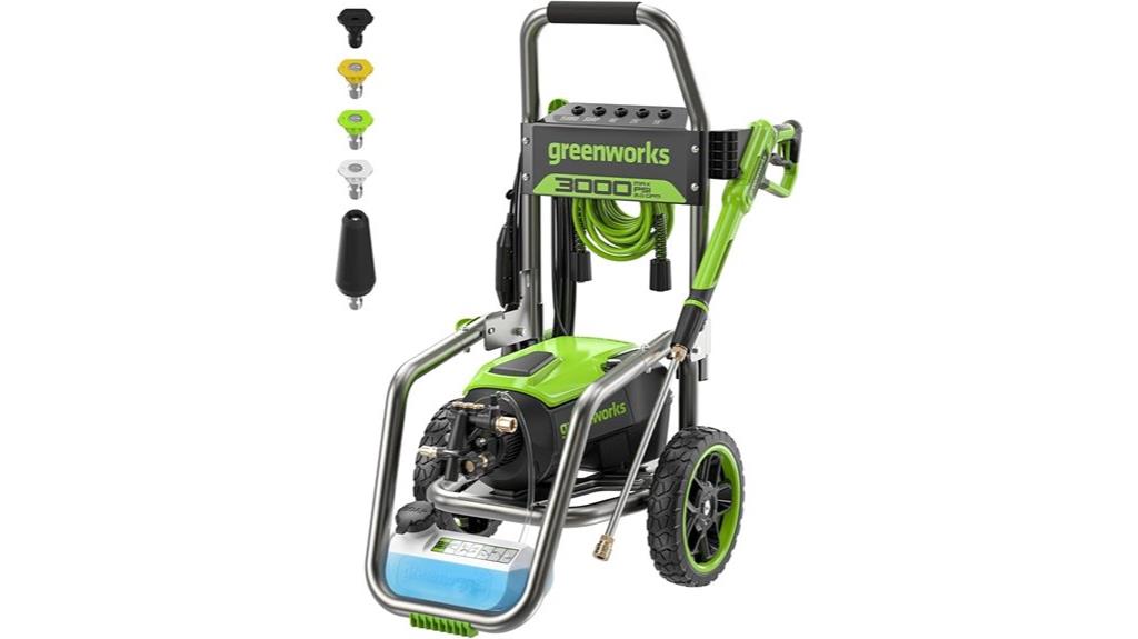 powerful greenworks pressure washer