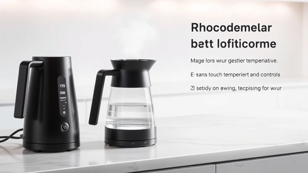 precise temperature electric kettles