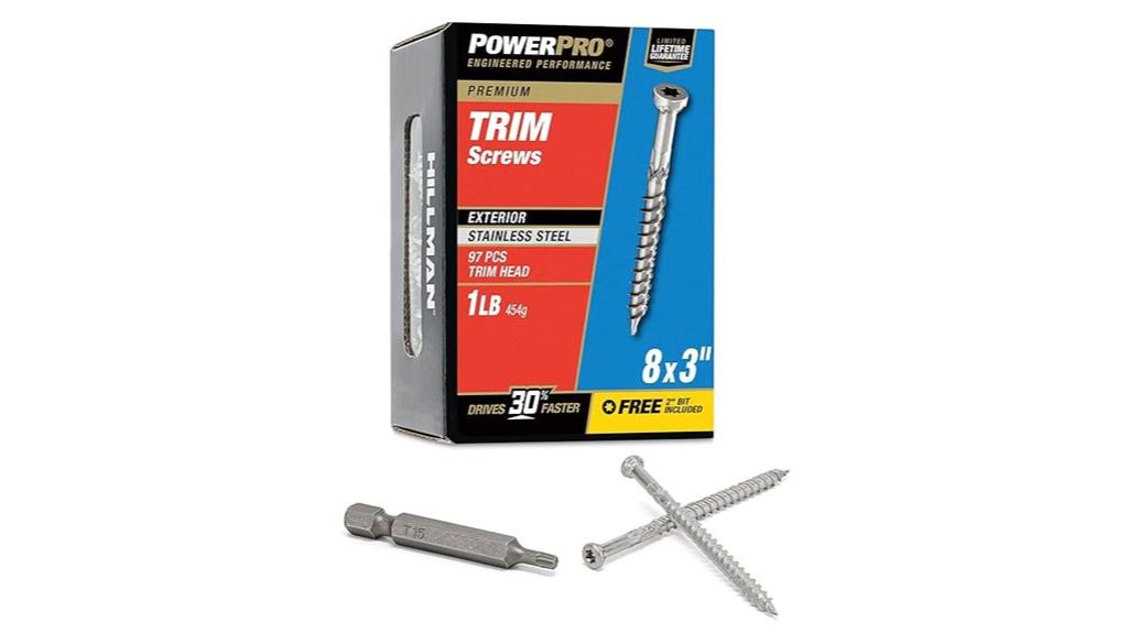premium stainless steel screws