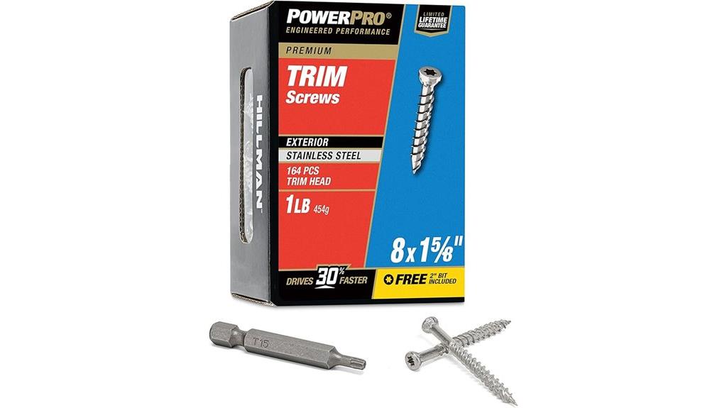 premium stainless steel screws