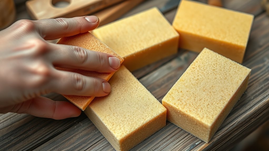 selecting suitable sanding sponges