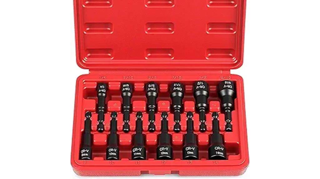 set of twelve magnetic drivers