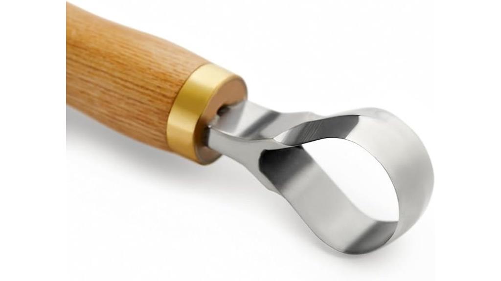 small wooden scorpion knife