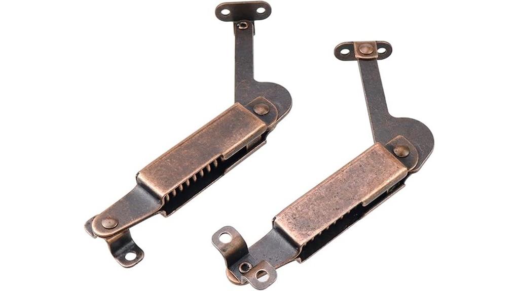 spring lid support mechanism