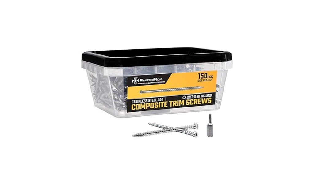 stainless steel composite screws