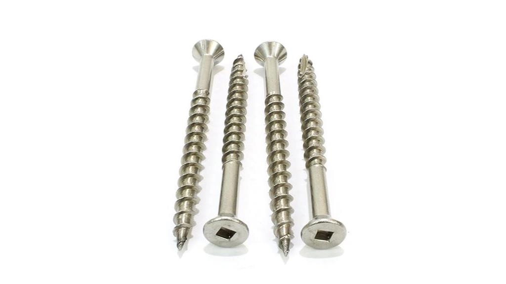 stainless steel deck screws