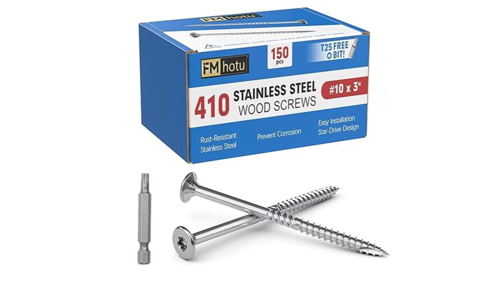 steel deck screw set