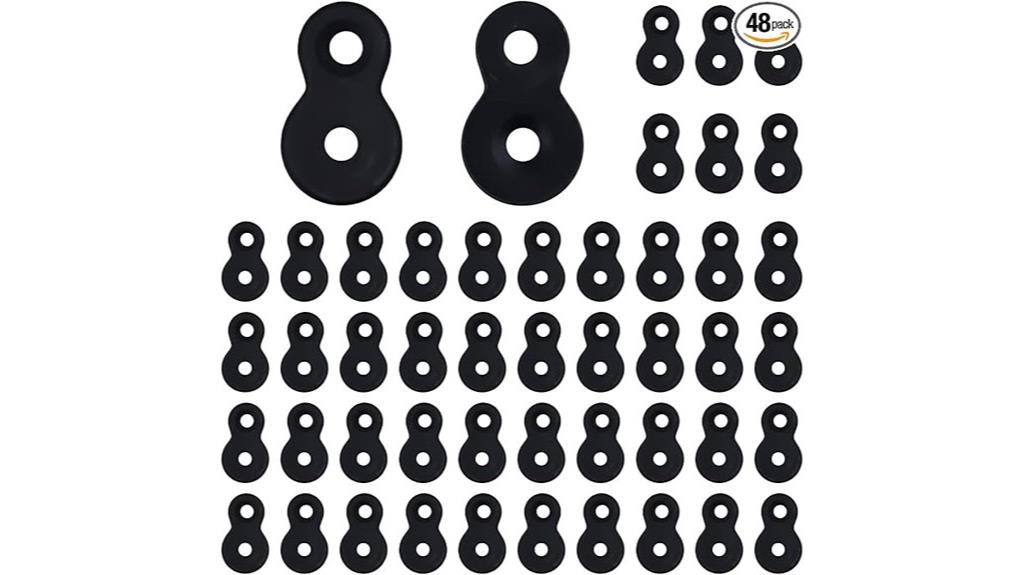 steel desk connector set