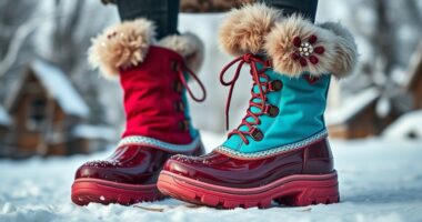 stylish waterproof winter boots
