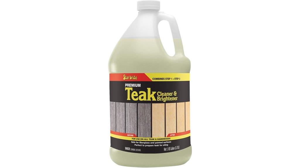 teak cleaner and brightener