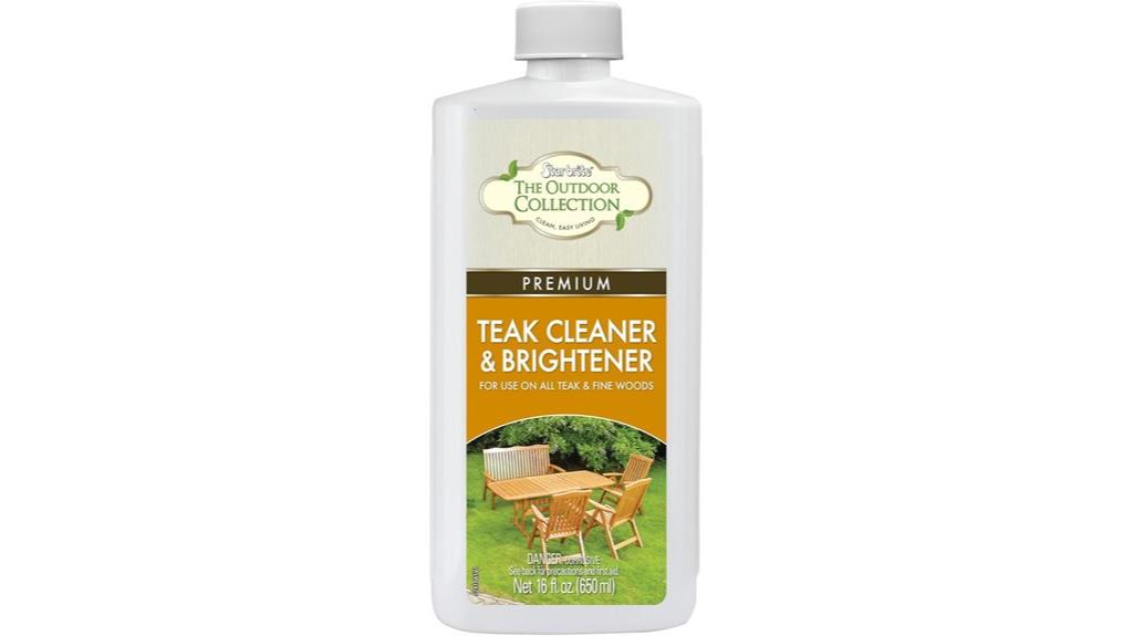 teak cleaner brightener