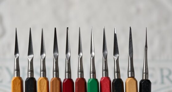tiny carving tool collection