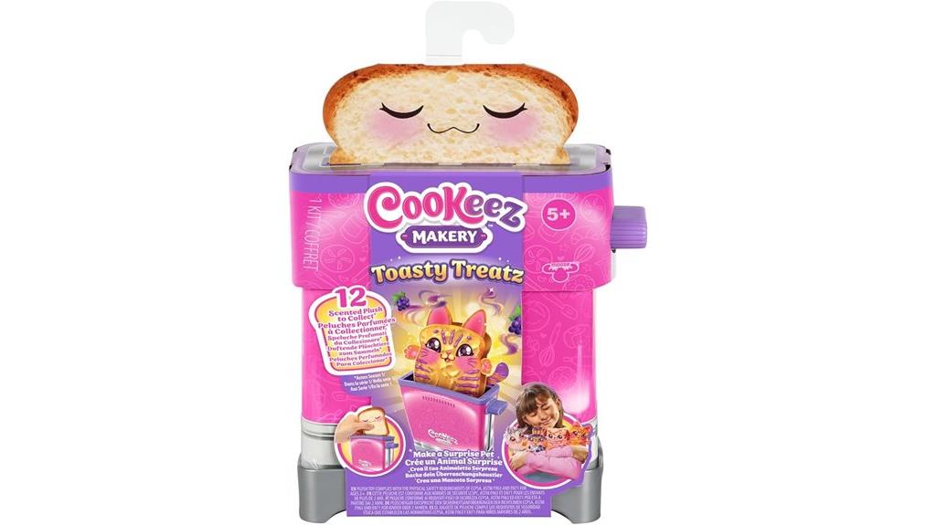 toaster plush toy combo