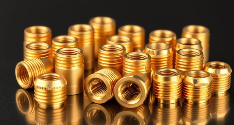 top brass insert options