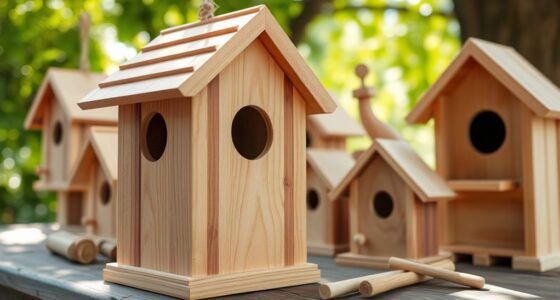 top cedar birdhouse kits