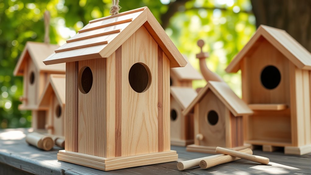 top cedar birdhouse kits