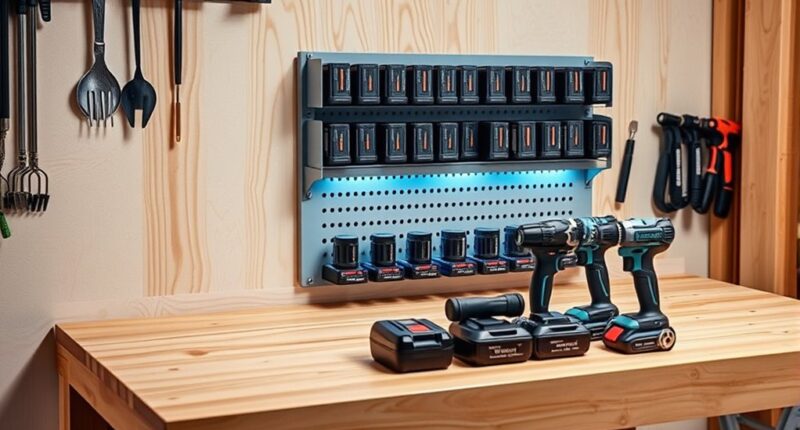 top cordless battery storage