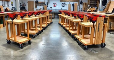 top diy clamp cart ideas