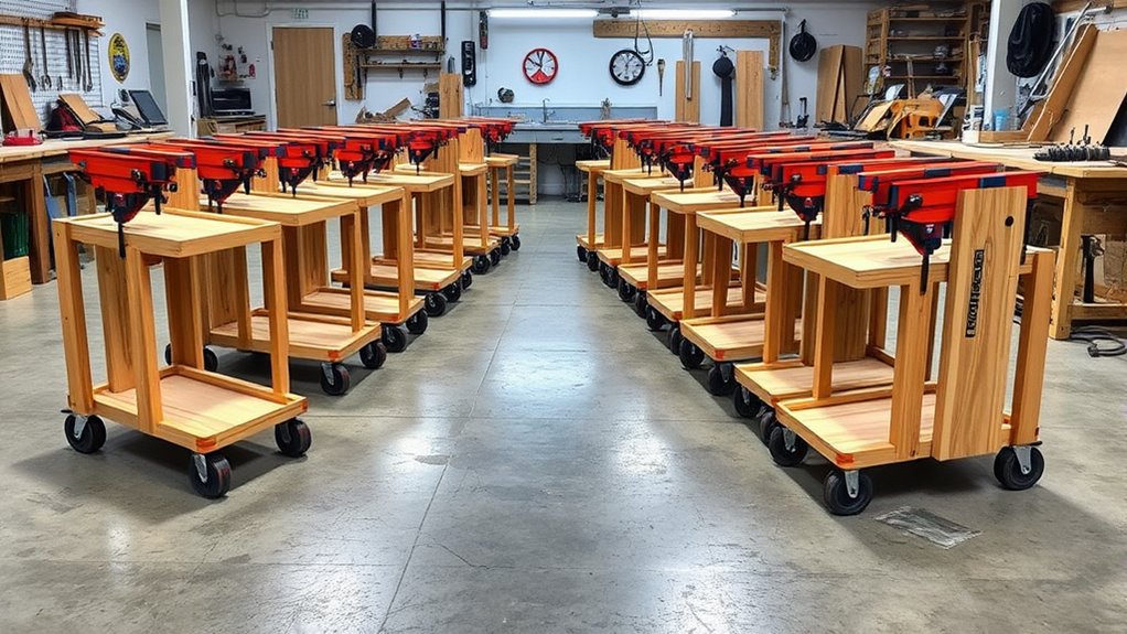 top diy clamp cart ideas