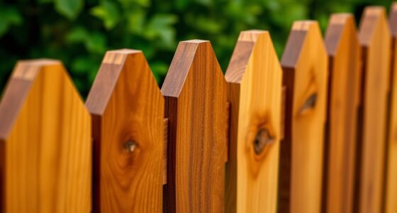 top durable cedar fence pickets