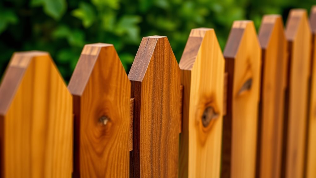 top durable cedar fence pickets