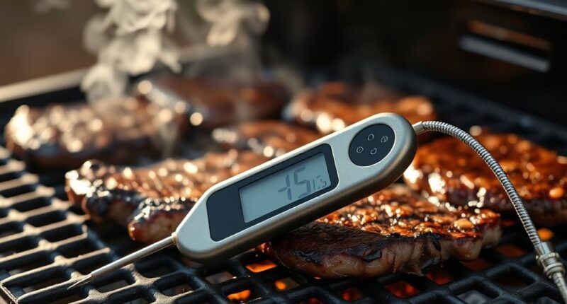 top grilling meat thermometers