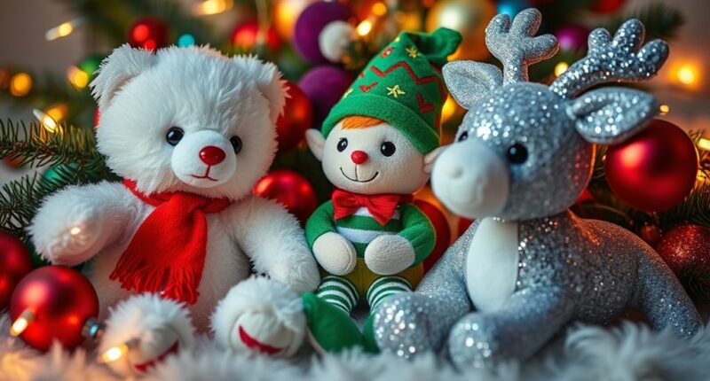 top jellycat christmas toys