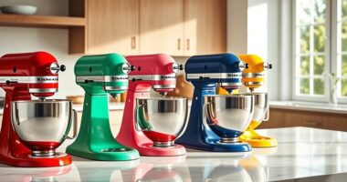 top kitchenaid mixer colors