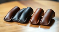 top leather carving thumb protectors