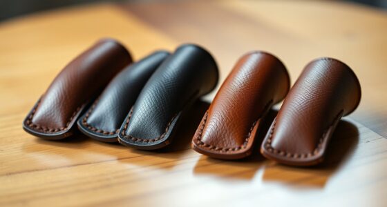 top leather carving thumb protectors