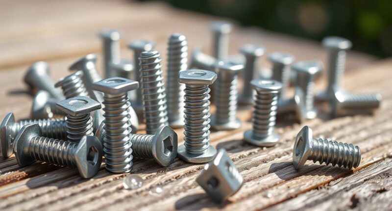 top outdoor square drive screws