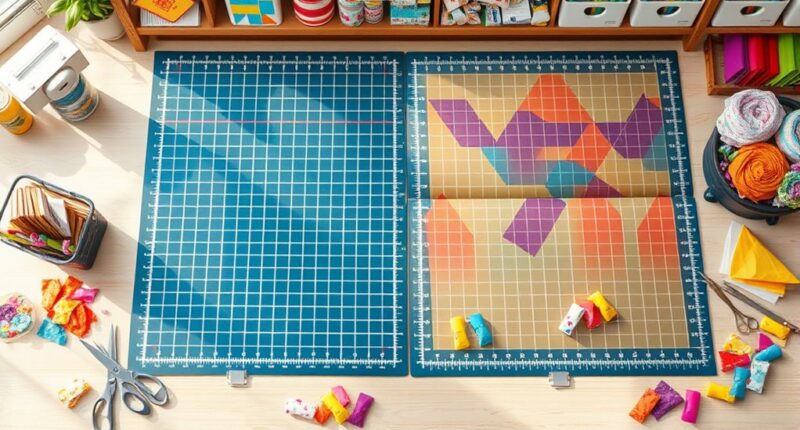 top spacious durable cutting mats