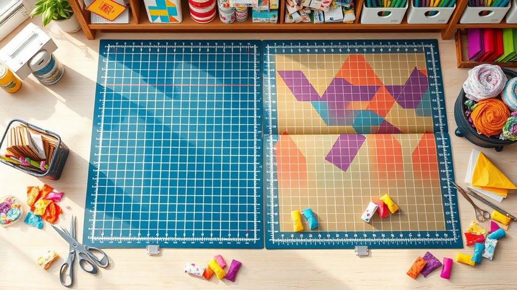 top spacious durable cutting mats