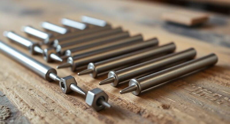 top steel dowel pins