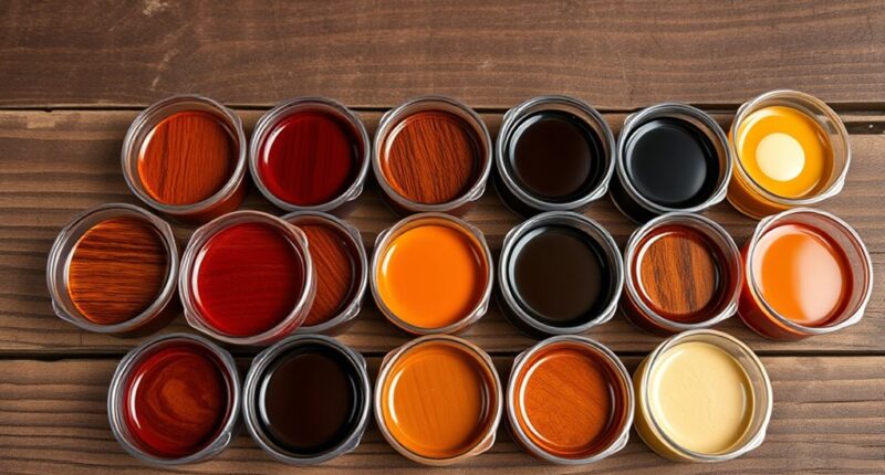 top wood stain sample kits