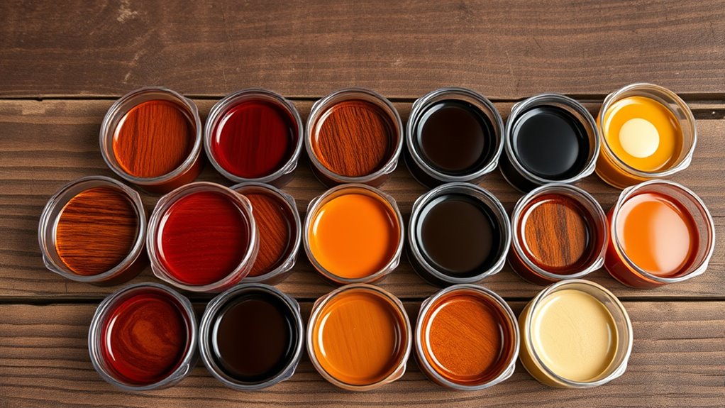 top wood stain sample kits