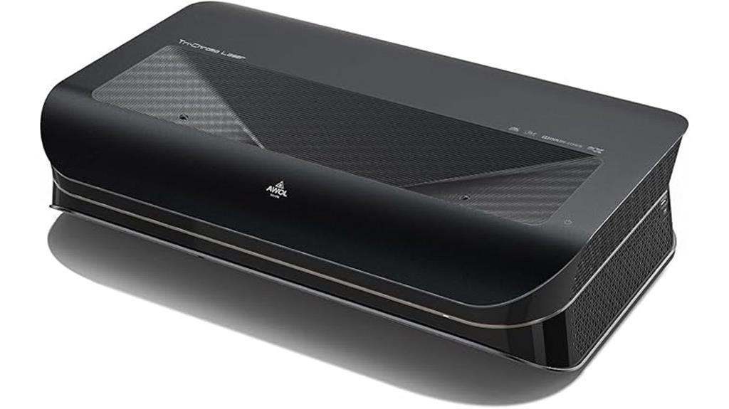 ultra short throw laser projector