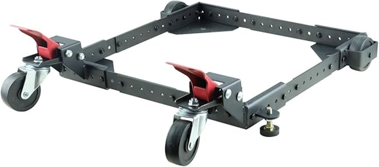 universal heavy machinery stand