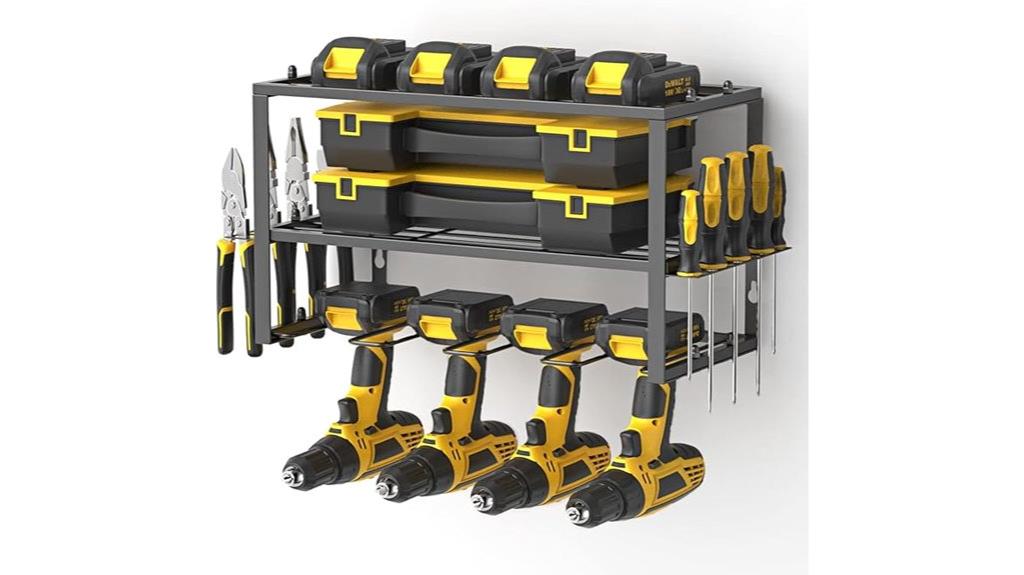 wall mounted tool storage