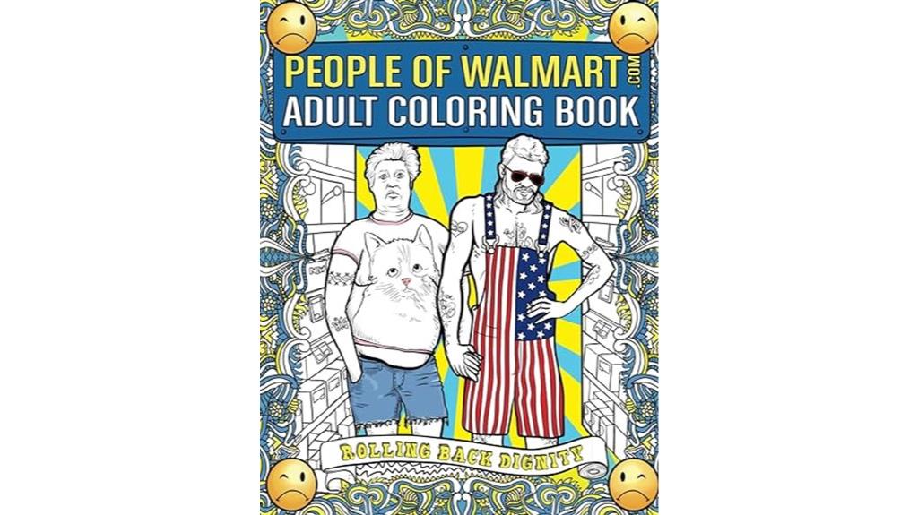walmart themed adult coloring