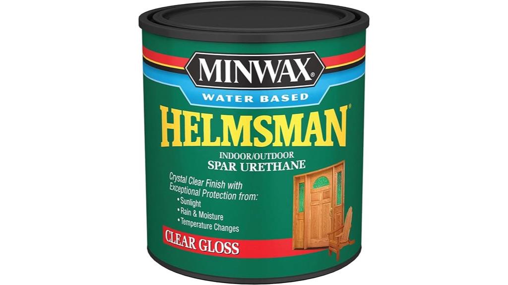 water based clear protective finish