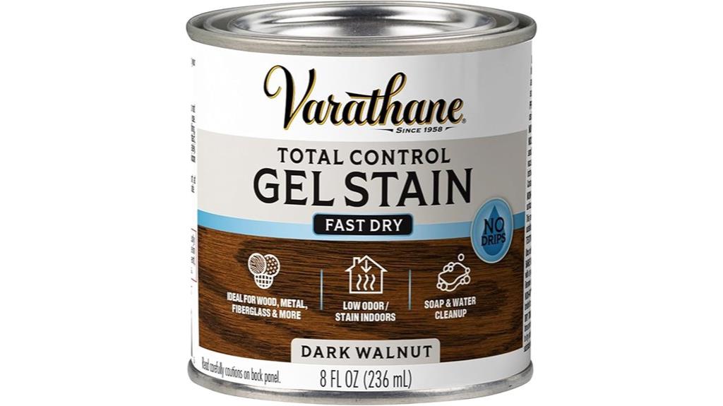 water based dark walnut stain