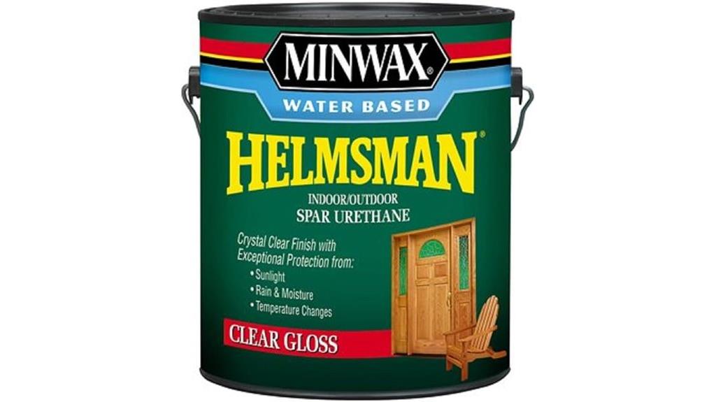 water based glossy spar urethane