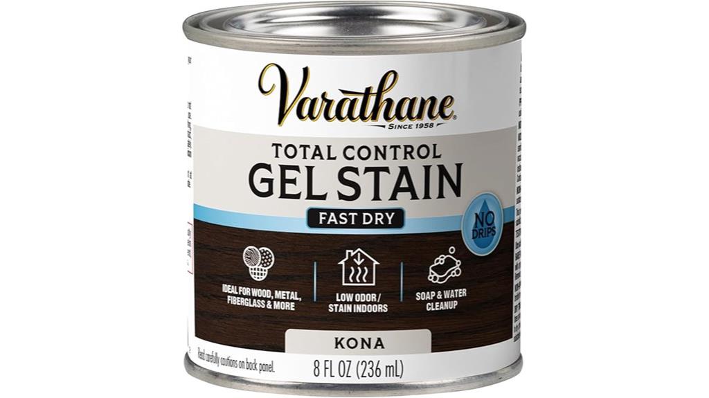 water based kona gel stain